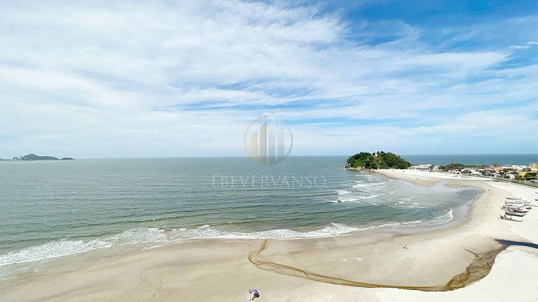 Cobertura pé na areia