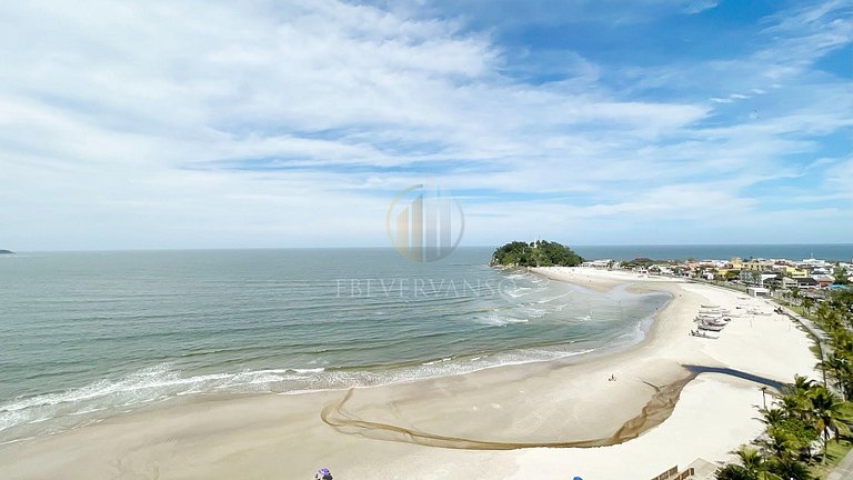 Cobertura pé na areia