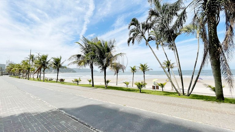 Cobertura pé na areia