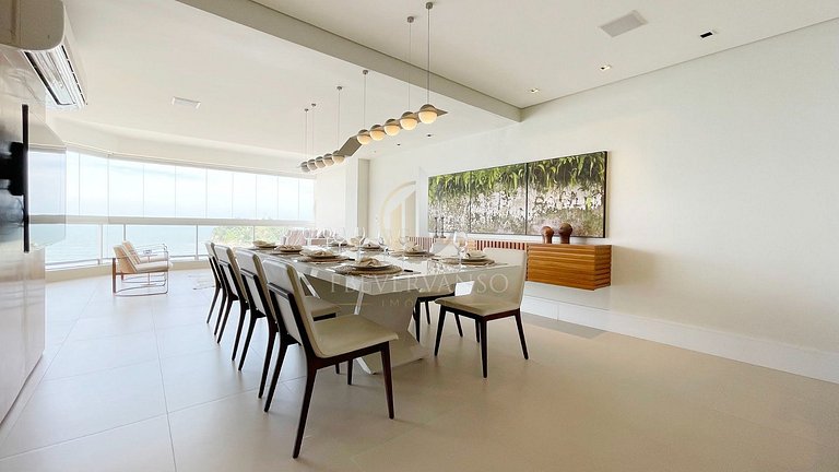 Cobertura pé na areia