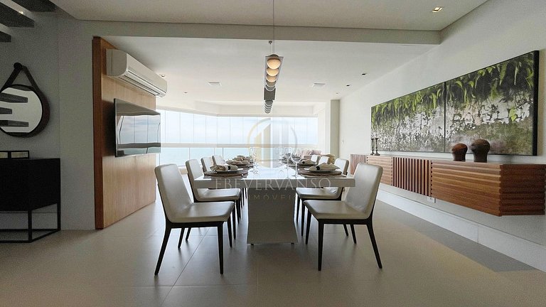 Cobertura pé na areia