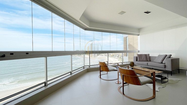 Cobertura pé na areia