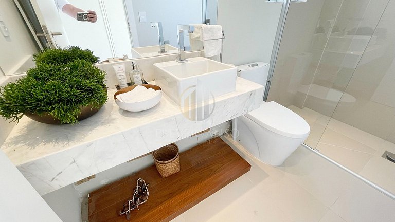 Cobertura pé na areia