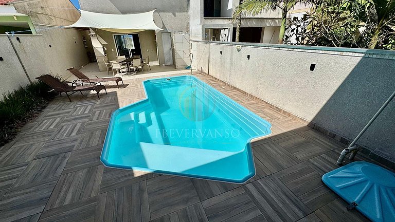 Triplex frente mar com piscina e Wi-Fi