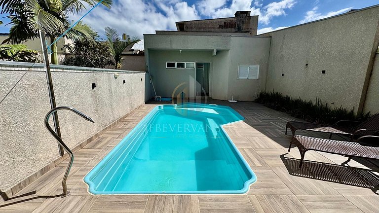 Triplex frente mar com piscina e Wi-Fi