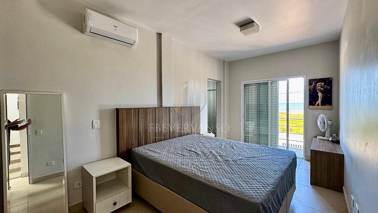 Triplex frente mar com piscina e Wi-Fi