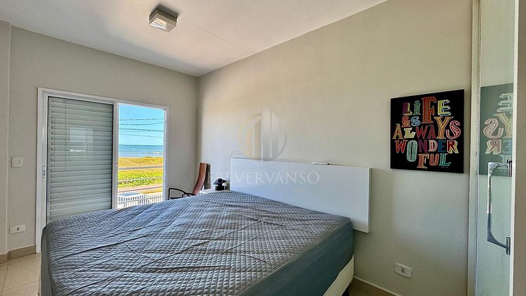 Triplex frente mar com piscina e Wi-Fi