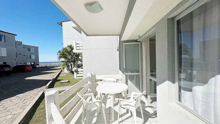 Apartamento em condomínio frente Mar - Wi-fi