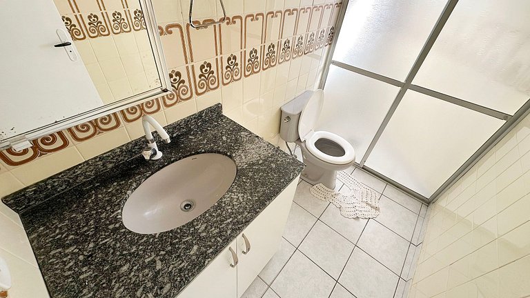 Apartamento em condomínio frente Mar - Wi-fi